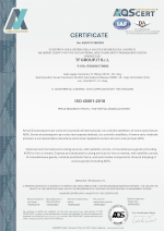 Certificato ISO 45001:2018